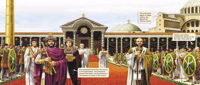  Từ nửa sau thế kỷ thứ XI trở đi, Byzantine không chỉ là một cường quốc hùng mạnh mà còn là một trung tâm về tôn giáo 