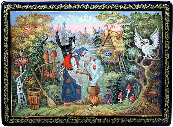 Ám ảnh với những con quái vật đáng sợ nhất thần thoại thế giới ảnh 4 Baba Yaga xuất hiện nhiều trong các câu chuyện dân gian
