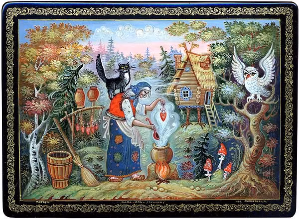  Baba Yaga xuất hiện nhiều trong các câu chuyện dân gian 