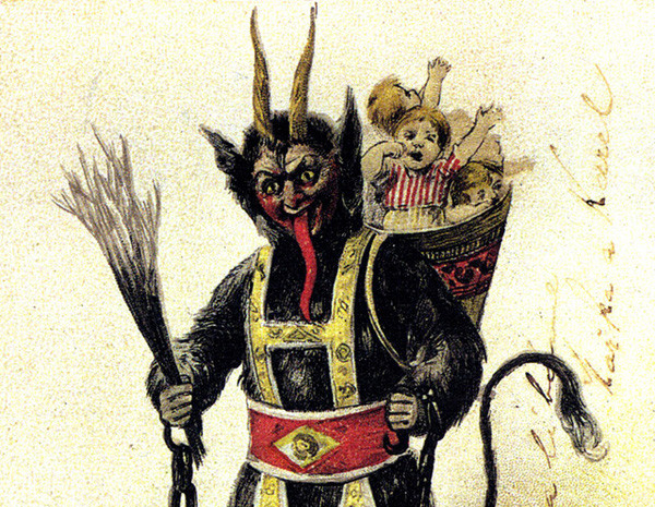 Bí ẩn con quỷ Giáng sinh Krampus - phiên bản độc ác của ông già Noel ảnh 6 Bí ẩn con quỷ Giáng sinh Krampus - phiên bản độc ác của ông già Noel ảnh 6