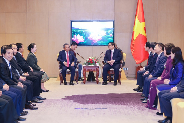 Thủ tướng Phạm Minh Chính đề nghị thành lập các chi hội hữu nghị tại các địa phương - Ảnh VGP/Nhật Bắc Thủ tướng Phạm Minh Chính đề nghị thành lập các chi hội hữu nghị tại các địa phương - Ảnh VGP/Nhật Bắc
