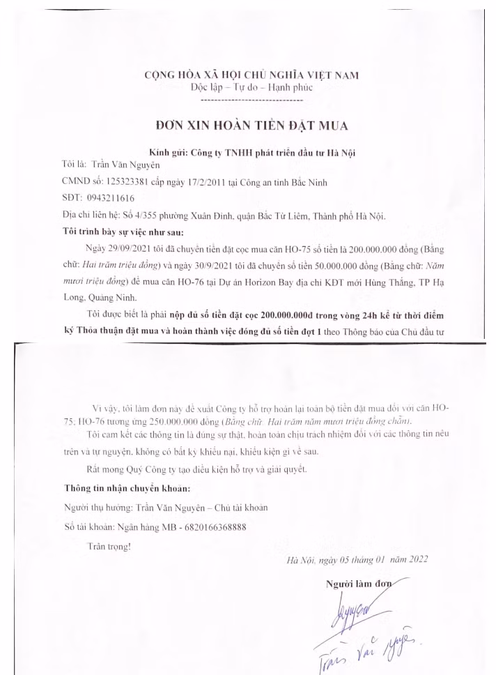 Phản hồi&nbsp;bài báo&nbsp; “Công ty TNHH Phát triển đầu tư Hà Nội có huy động vốn trái phép?”. ảnh 1