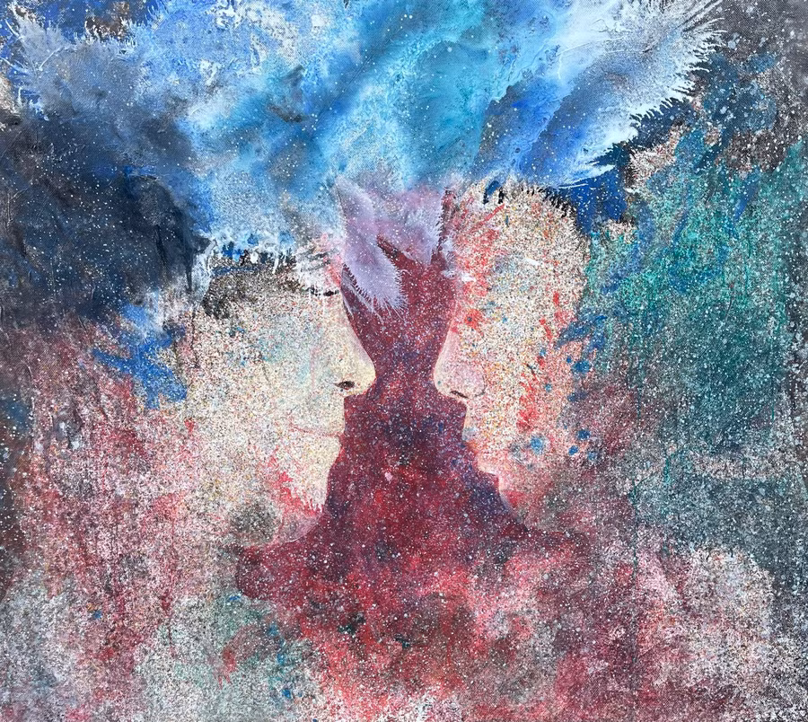 Tác phẩm "Đối mặt".