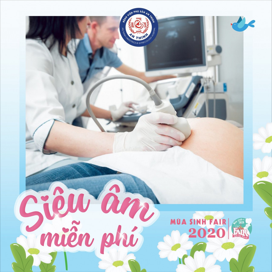 Các bà bầu sẽ được Bệnh viện Phụ sản An Thịnh siêu âm thai 2D và thăm khám miễn phí trong 2 ngày 27 và 28/11. Các bà bầu sẽ được Bệnh viện Phụ sản An Thịnh siêu âm thai 2D và thăm khám miễn phí trong 2 ngày 27 và 28/11.
