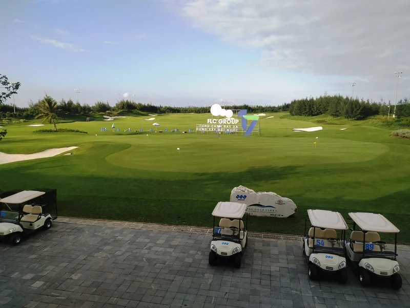  Sân golf của tập đoàn FLC tại Sầm Sơn, Thanh Hóa- nơi tổ chức giải Golfer Bamboo Airways.