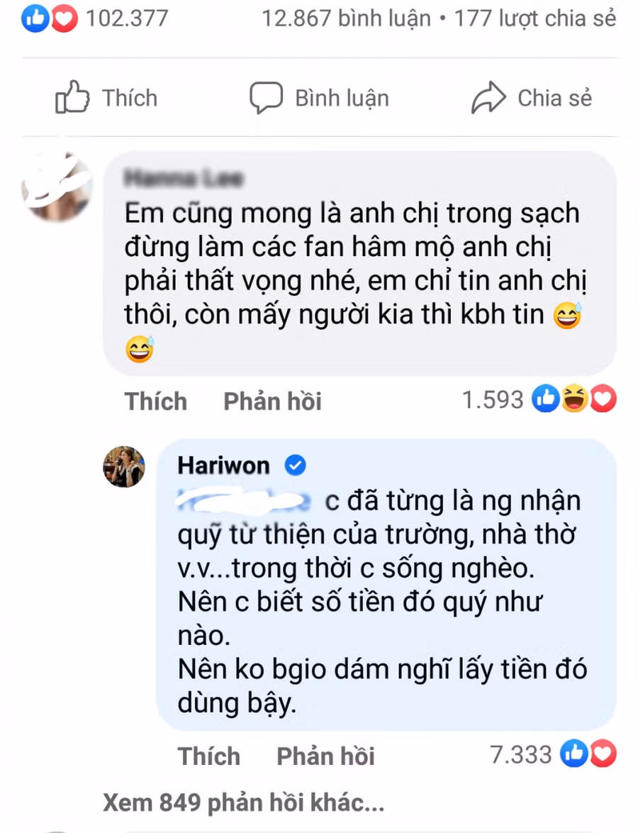 Hari Won vô tình hé lộ từng sống nghèo khổ ảnh 1