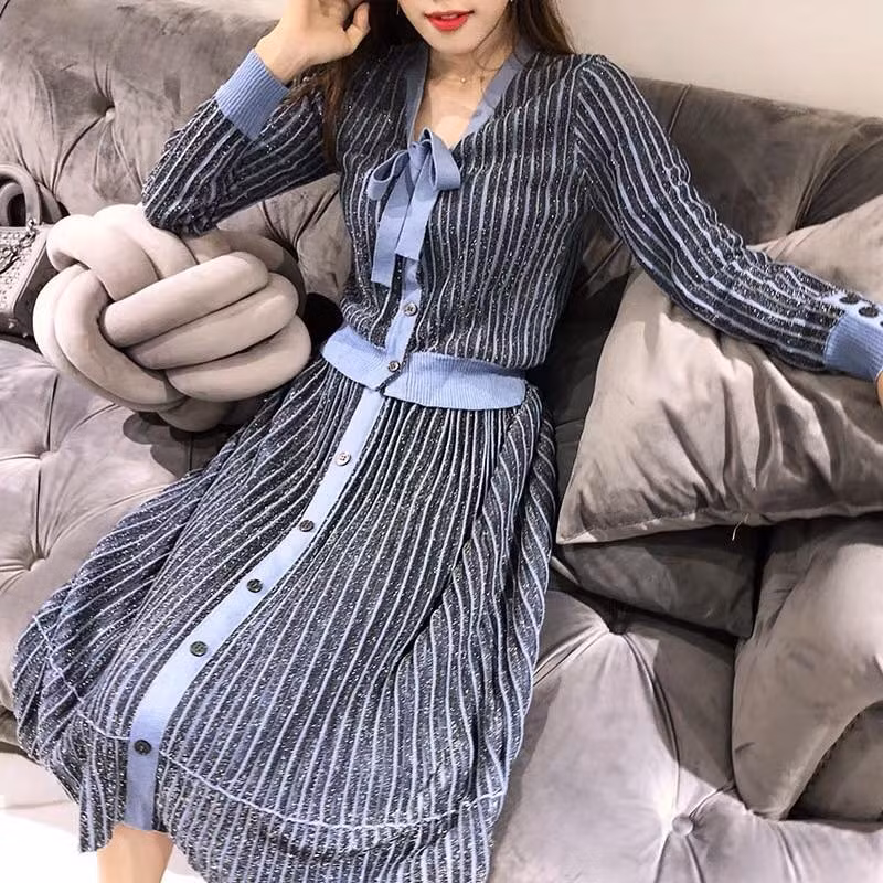 Len dệt kim với chân váy bồng bềnh nhìn cực trẻ trung và ngọt ngào