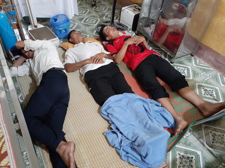 Các bệnh nhân nặng điều trị từ ngày 5/9