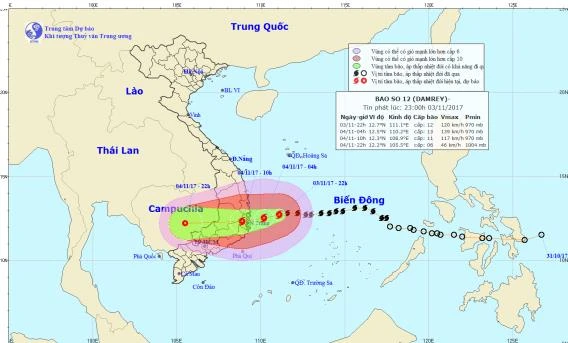  Dự báo thời tiết ngày 4/11: Nguy cơ xảy ra lũ, lũ quét và sạt lở đất ở nhiều tỉnh