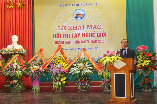 Khai mạc Hội thi Tay nghề giỏi ngành GTVT 2015