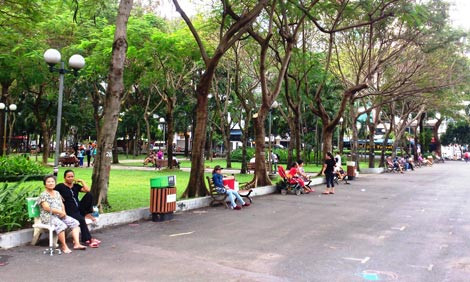 Khuôn viên công viên 23/9