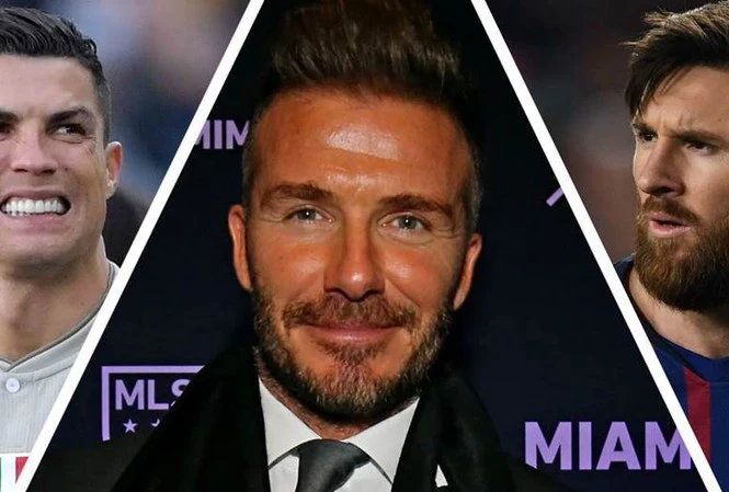 Đội bóng của Beckham muốn mua cả Ronaldo và Messi