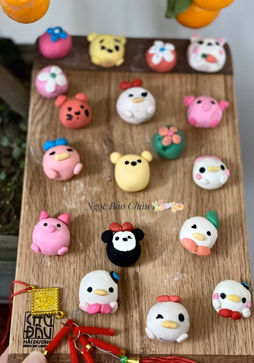Món bánh trôi, bánh chay hình tú cưng đầy sáng tạo
