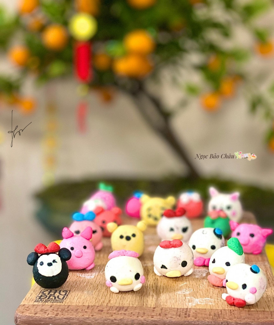 Món bánh trôi nước mà chị Ngọc chia sẻ trên hội Yêu bếp được các chị em nội trợ vô cùng thích thú.