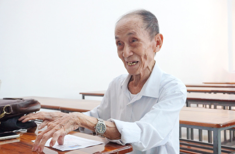 Ông Thành chia sẻ về định hướng học thạc sĩ.