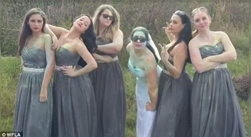 Bực mình vì bị hủy hôn, cô dâu phá hủy váy cưới hình ảnh 1 buc minh vi bi huy hon, co dau pha huy vay cuoi hinh anh 1