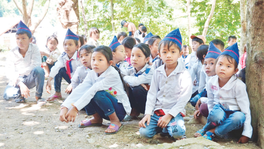Học sinh Trường Tiểu học Mường Ải