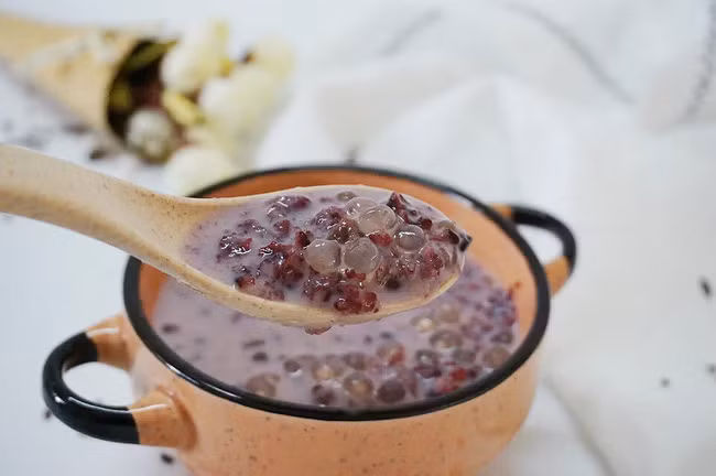 Chè nếp cẩm ngọt ấm ngày thu - Ảnh 6.