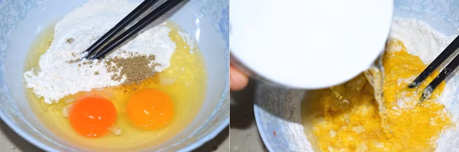 Bữa sáng ngon lạ với bánh trứng chiên cuộn chà bông ảnh 1