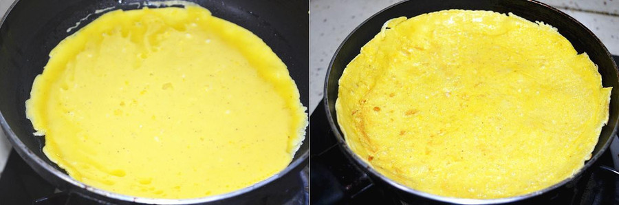 Bữa sáng ngon lạ với bánh trứng chiên cuộn chà bông ảnh 3 Bữa sáng ngon lạ với bánh trứng chiên cuộn chà bông ảnh 3