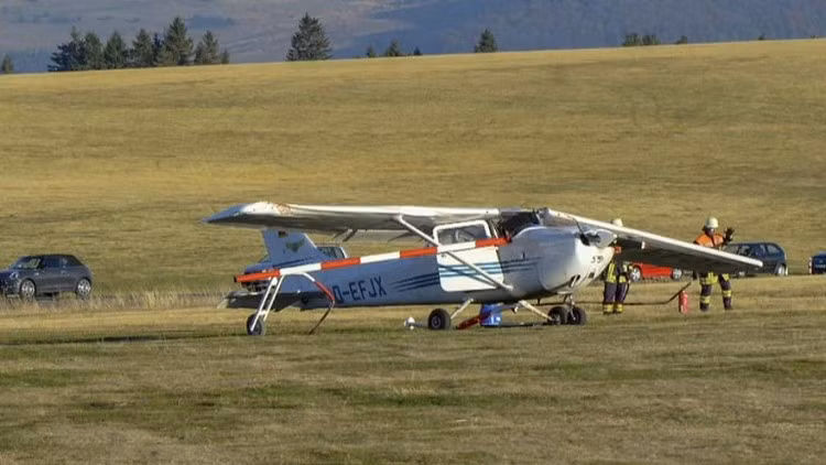 Hiện trường vụ tai nạn. Ảnh: AP