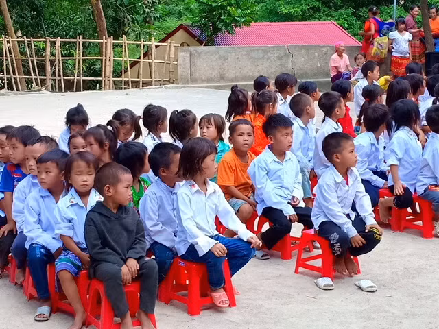 Học sinh Trường Tiểu học Tây Tiến