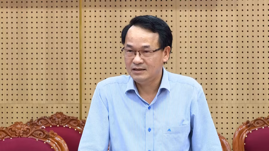 Ông Đàm Minh Lễ được giao phụ trách, điều hành an Quản lý Khu kinh tế Dung Quất và các Khu công nghiệp Quảng Ngãi. (Ảnh PTQ)