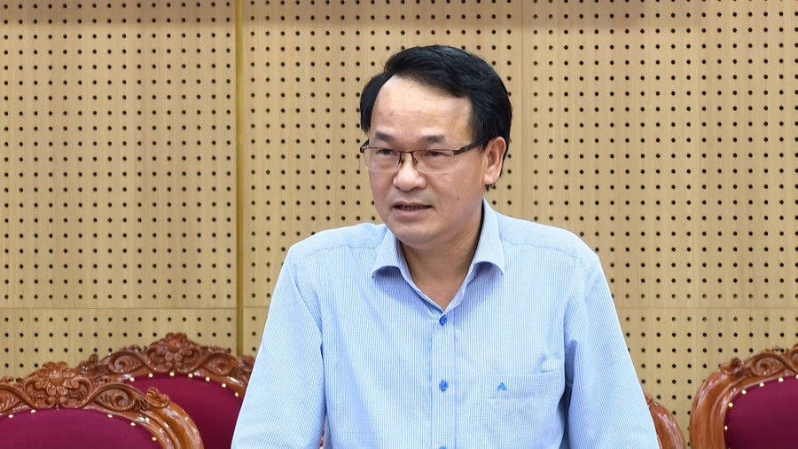 Ông Đàm Minh Lễ được giao phụ trách, điều hành an Quản lý Khu kinh tế Dung Quất và các Khu công nghiệp Quảng Ngãi. (Ảnh PTQ)