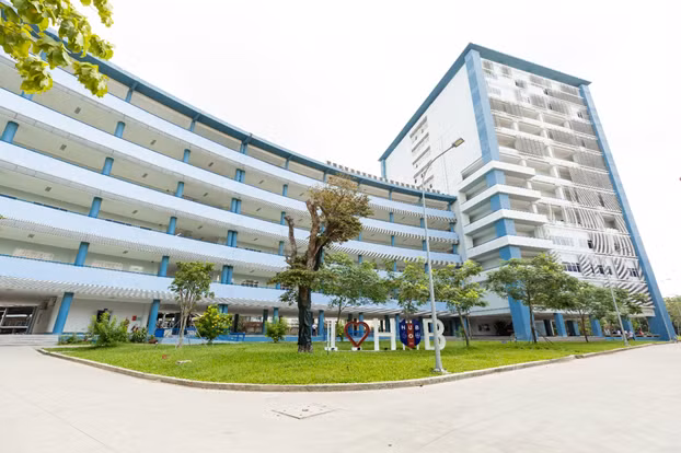 Khu giảng đường B mới được HUB đưa vào sử dụng với trang thiết bị hiện đại.