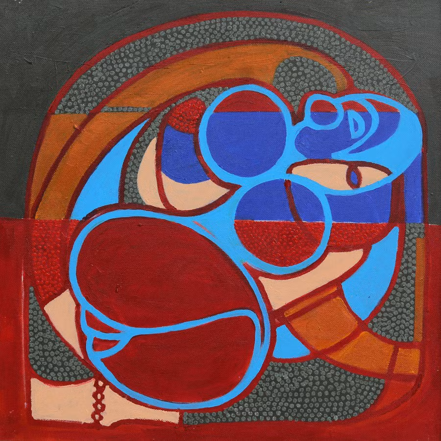 "Yêu" của họa sĩ Dũng "trống".
