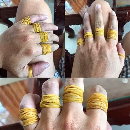 Vơ hết vàng của tiệm rồi!