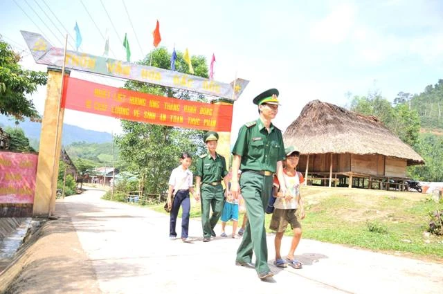 Năm nay, chương trình hướng tới đối tượng là các thầy giáo là chiến sĩ biên phòng.