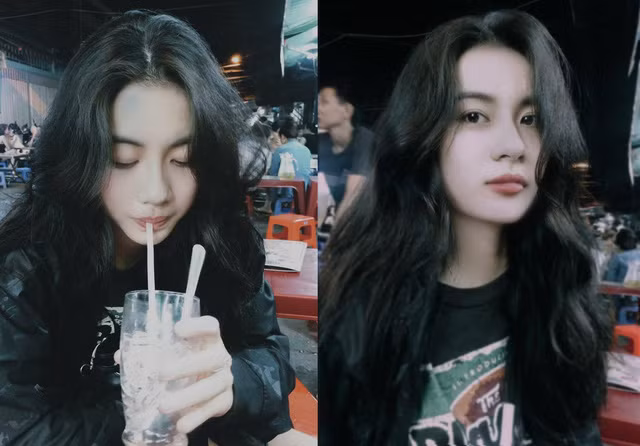 Vẻ đẹp ngắm mãi không chán của nữ sinh Nguyễn Vi.