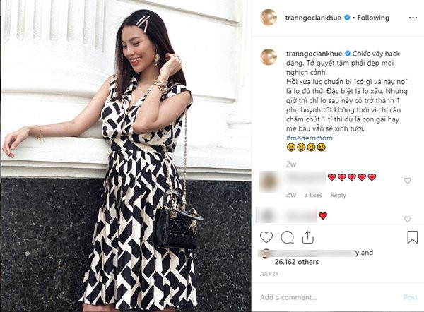 Bầu 6 tháng, Lan Khuê vẫn mặc sành điệu chẳng kém thời son rỗi ảnh 6 lan khue bau 6 thang van an mac sanh dieu, chang kem gi thoi son roi - 6