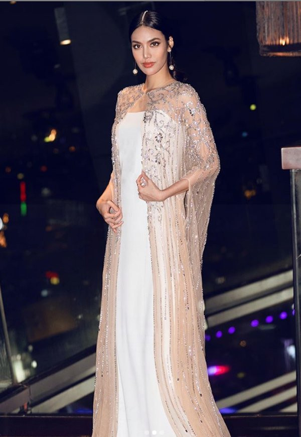 Bầu 6 tháng, Lan Khuê vẫn mặc sành điệu chẳng kém thời son rỗi ảnh 4 lan khue bau 6 thang van an mac sanh dieu, chang kem gi thoi son roi - 4