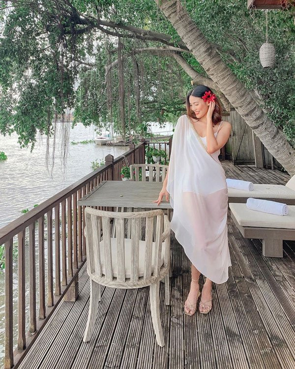 Bầu 6 tháng, Lan Khuê vẫn mặc sành điệu chẳng kém thời son rỗi ảnh 9 lan khue bau 6 thang van an mac sanh dieu, chang kem gi thoi son roi - 9