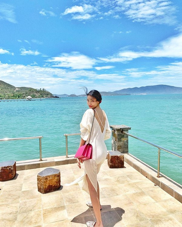 Bầu 6 tháng, Lan Khuê vẫn mặc sành điệu chẳng kém thời son rỗi ảnh 1 lan khue bau 6 thang van an mac sanh dieu, chang kem gi thoi son roi - 1