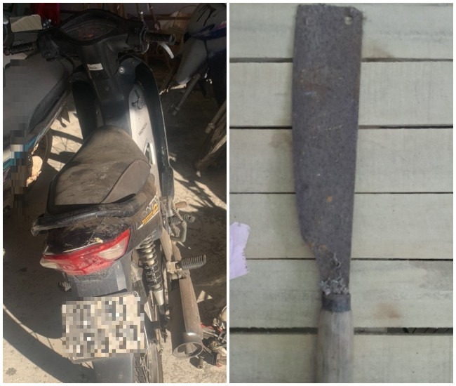 Tang vật vụ án cơ quan công an thu giữ. (Ảnh: CANA) Tang vật vụ án cơ quan công an thu giữ. (Ảnh: CANA)