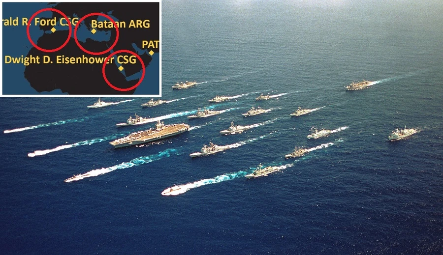 Tàu sân bay CVN-69 tới Biển Đỏ, Mỹ chuẩn bị không kích Houthi Yemen?