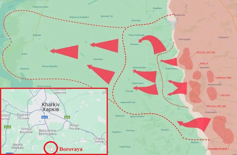 15 nghìn quân Nga chuẩn bị đánh vòng từ Lugansk sang Kharkov