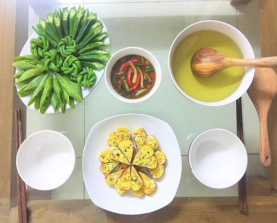 9x Hà Nội khiến MXH phát sốt vì 30 mâm cơm đẹp xuất sắc, chỉn chu đến từng cọng rau miếng thịt ảnh 19 9x Hà Nội khiến MXH phát sốt vì 30 mâm cơm đẹp xuất sắc, chỉn chu đến từng cọng rau miếng thịt ảnh 19