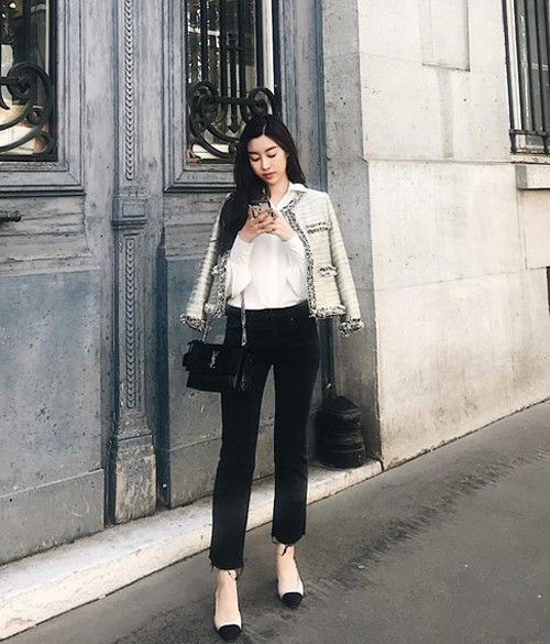 Từ “Hoa hậu giản dị nhất”, Đỗ Mỹ Linh từng bước trở thành “yêu nữ hàng hiệu“ ảnh 10 Từ “Hoa hậu giản dị nhất”, Đỗ Mỹ Linh từng bước trở thành “yêu nữ hàng hiệu“ ảnh 10