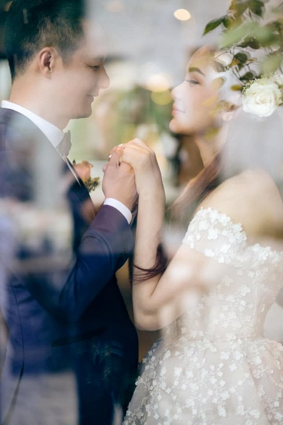 Phan Như Thảo khoe ảnh cưới đẹp như cổ tích bên chồng đại gia sau 3 năm chung sống 5 Phan như thảo,đại gia đức an,sao việt