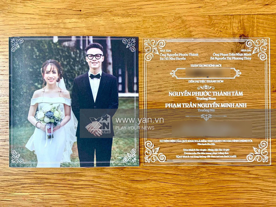 Hé lộ thiệp cưới độc đáo và loạt quy định khắt khe trong đám cưới của con gái đại gia Minh Nhựa-2