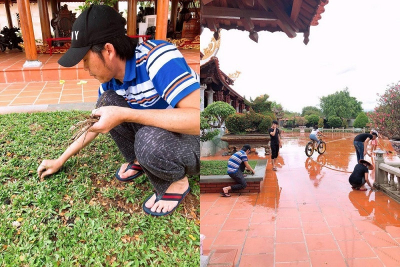 Hoài Linh dọn dẹp nhà thờ trăm tỷ trước ngày giỗ Tổ nghề ảnh 1 Hoài Linh dọn dẹp nhà thờ trăm tỷ trước ngày giỗ Tổ nghề