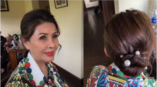 Vlog chụp ảnh cưới của con gái Minh Nhựa gây sốt, dân mạng trầm trồ trước nhan sắc của cả nhà ảnh 6 Cận cảnh vẻ đẹp lão và quý phái của bà nội Joyce Phạm.