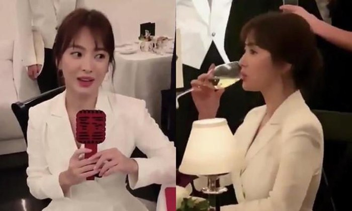 Song Hye Kyo xinh đẹp trong một sự kiện tại Mỹ.