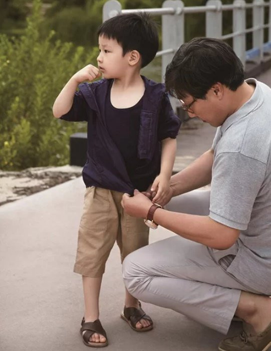 Cách dạy con dân dã của "nàng Dae Jang Geum" Lee Young Ae ảnh 3 hien hau tu trong phim den ngoai doi, nang dae jang geum chon loi day con dan da - 5