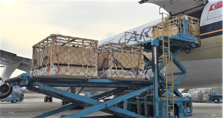 Chuyên cơ chở hơn 200 cô bò hữu cơ từ Úc về Việt Nam. Chuyên cơ chở hơn 200 cô bò hữu cơ từ Úc về Việt Nam.