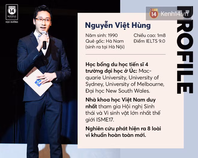 Soái ca du học sinh Việt tại Úc cao m8, IELTS 9.0, là nhà khoa học Việt Nam duy nhất tham gia Hội nghị vi sinh lớn nhất thế giới - Ảnh 1.